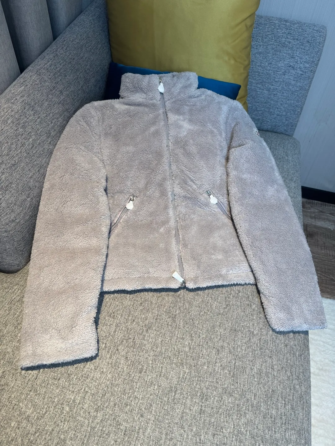 ：2522 Moncler :Polignac en teddy ， ～ ， ～ 2025New Arrival Pink、Gray，Cream White